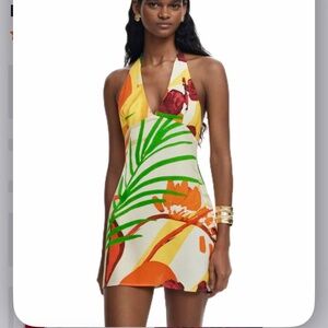 Desigual tropical short dress